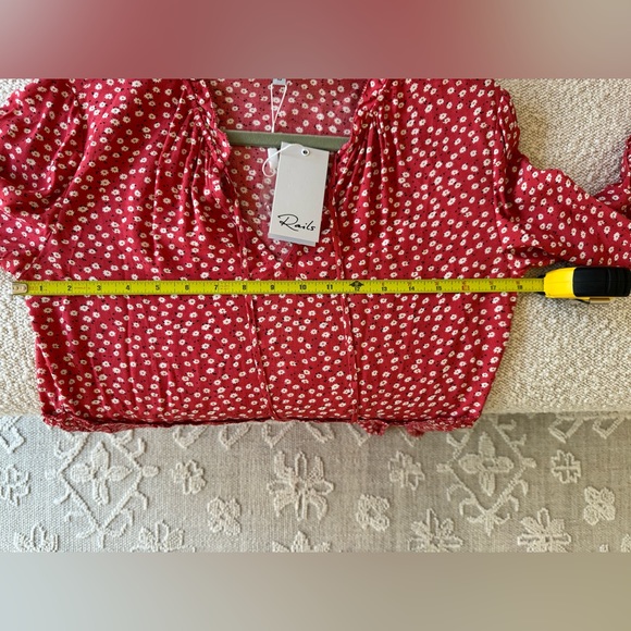 Rails XS Everly Carmine Dress NWT - Picture 4 of 7